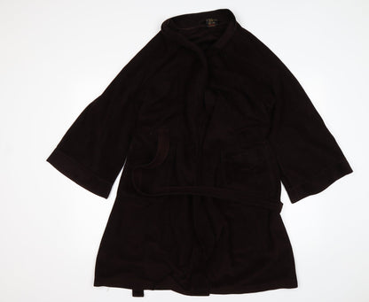 Additional front view of St Michael women’s brown polyester gown, size S