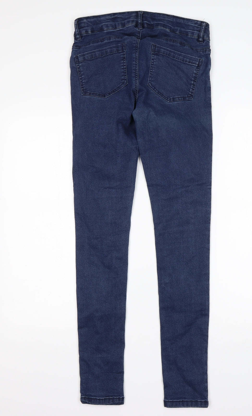 Mama-licious Womens Blue  Cotton Skinny Jeans Size 29 in L32 in Regular