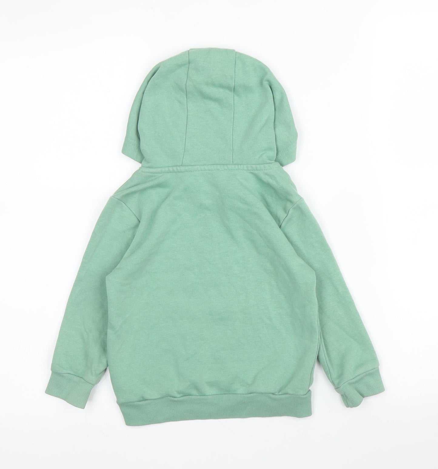 George Boys Green  Cotton Pullover Hoodie Size 2-3 Years
