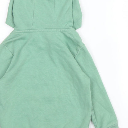 George Boys Green  Cotton Pullover Hoodie Size 2-3 Years