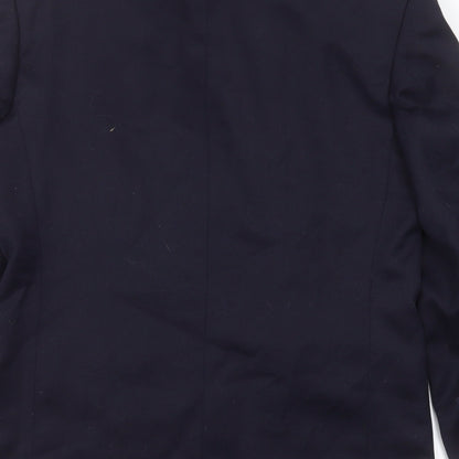 Mens UK Size 38 BURTONS Regular Blue Suit Jacket