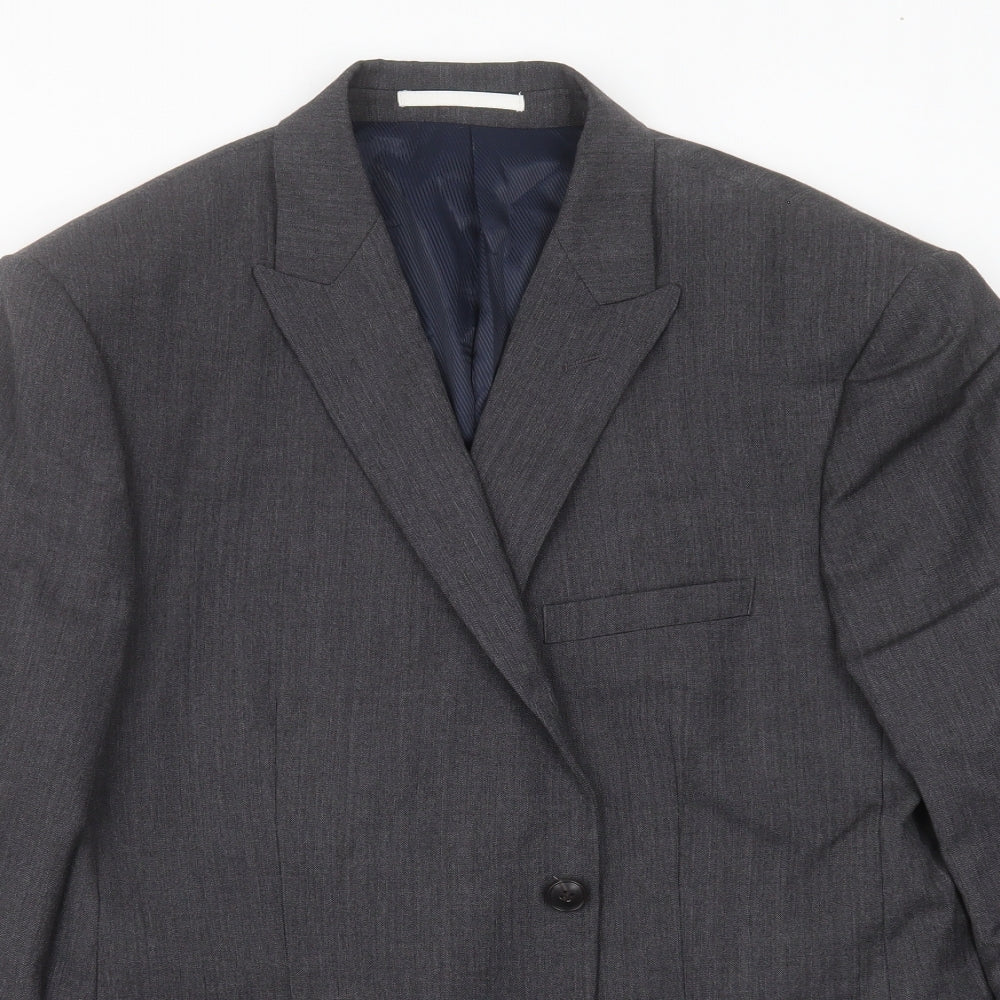 Mens UK Size 44 Marks and Spencer Regular Grey Suit Jacket