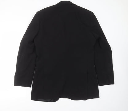 Mens UK Size 40 Karl Jackson Regular Black Suit Jacket