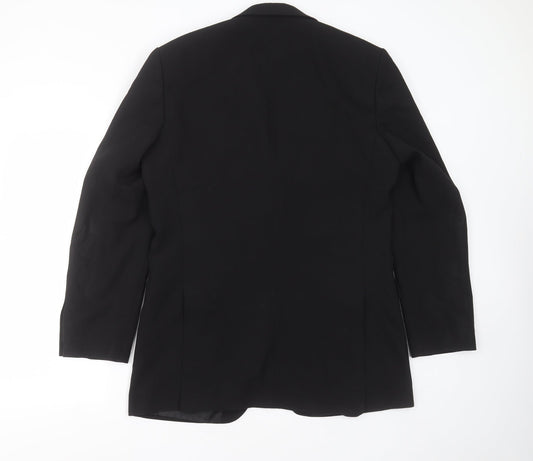 Mens UK Size 40 Karl Jackson Regular Black Suit Jacket