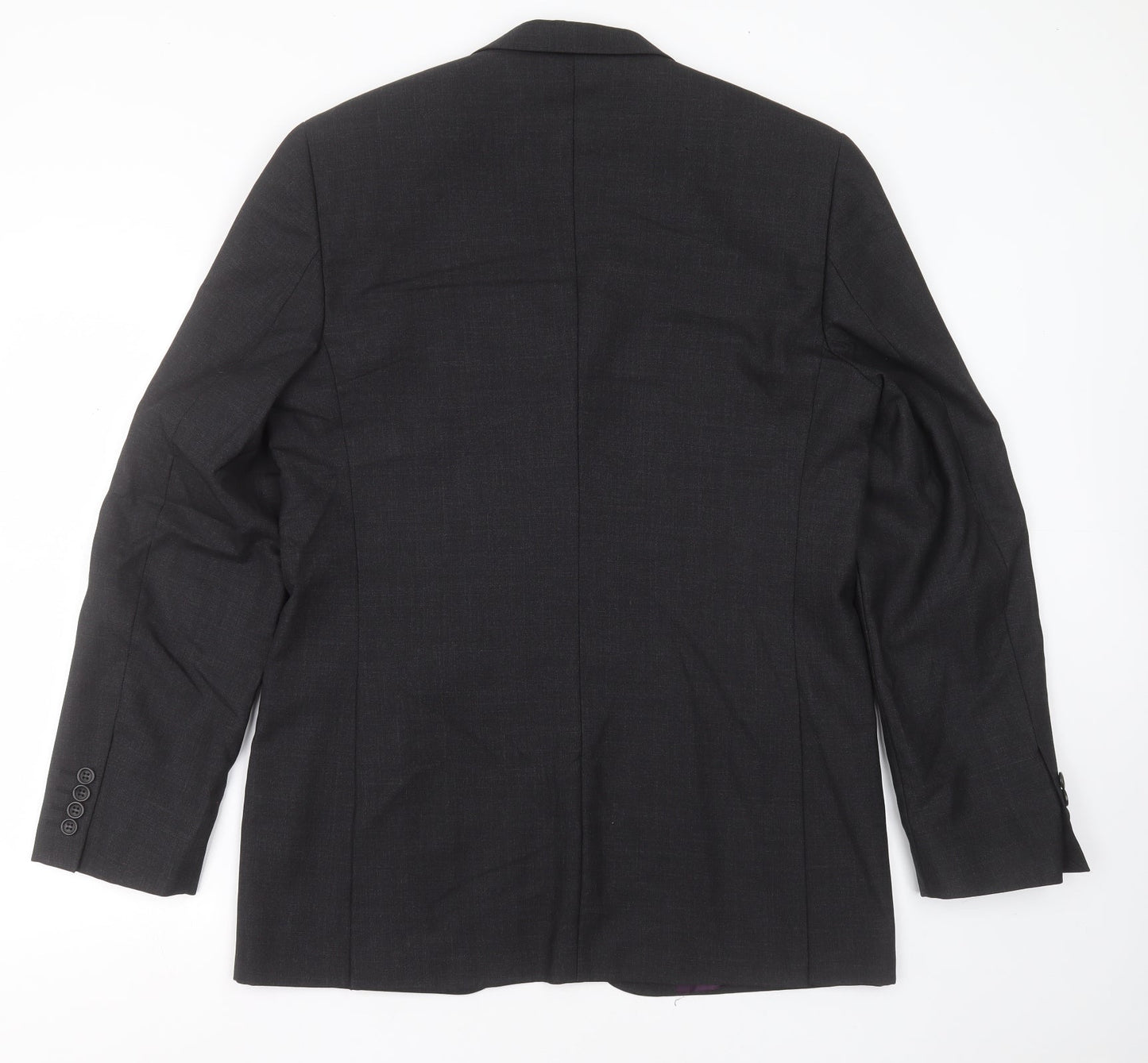 taylor & hodge Mens Grey  Wool Jacket Suit Jacket Size 42
