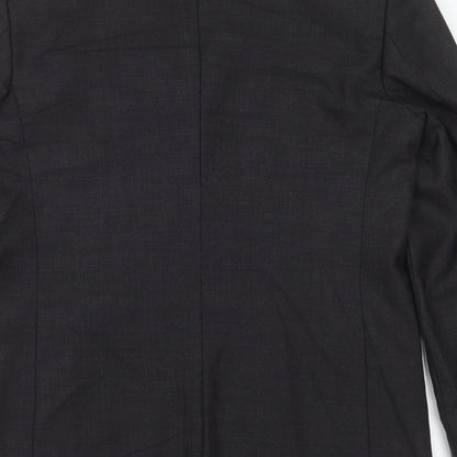 taylor & hodge Mens Grey  Wool Jacket Suit Jacket Size 42