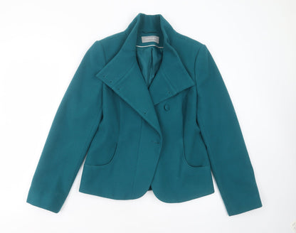 Womens UK Size 10 Sophie Gray Green Jacket