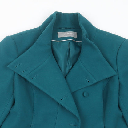Womens UK Size 10 Sophie Gray Green Jacket