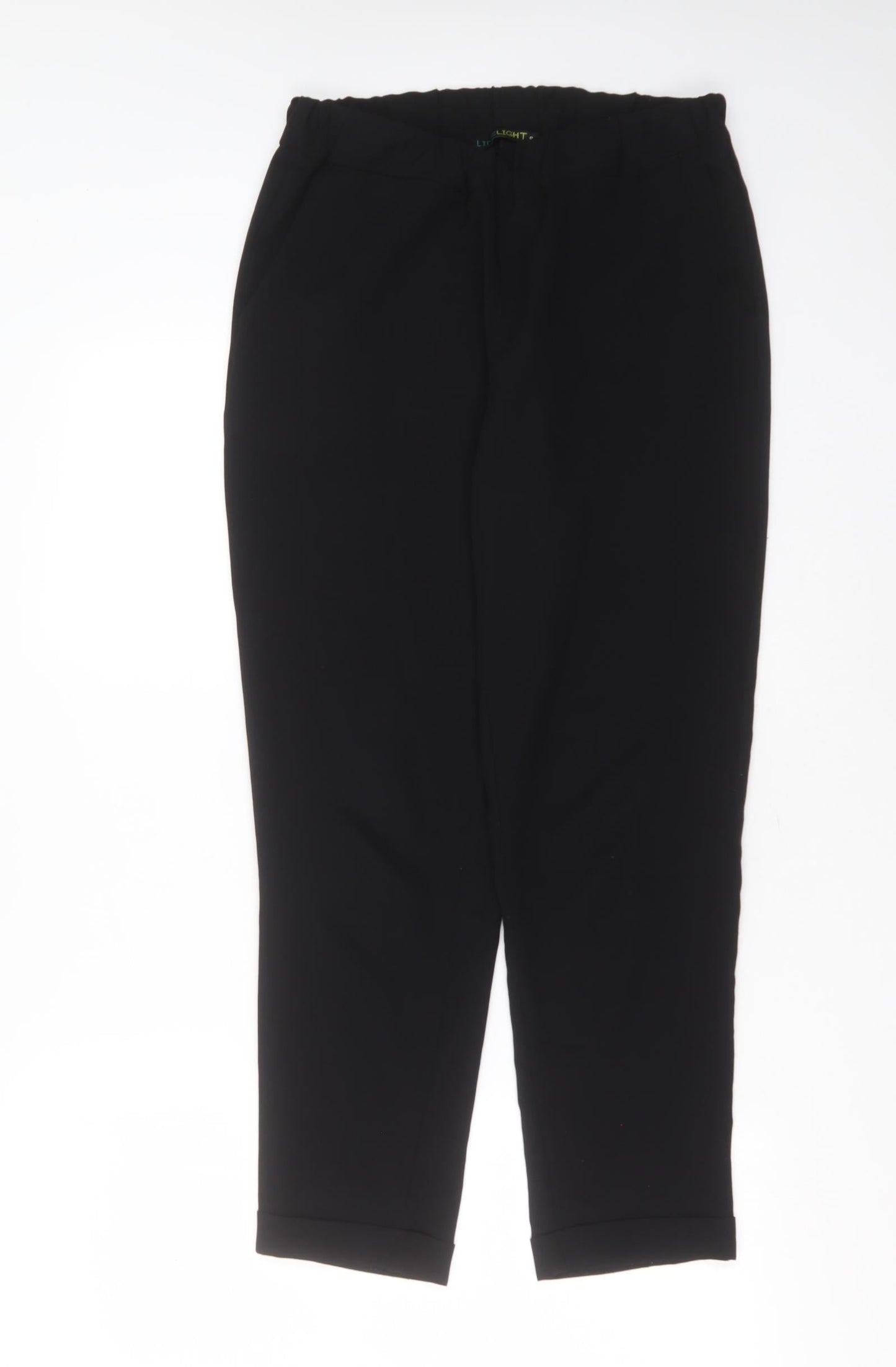 Limelight Womens Black  Polyester Trousers  Size S L26 in Regular