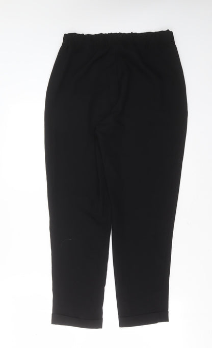 Limelight Womens Black  Polyester Trousers  Size S L26 in Regular