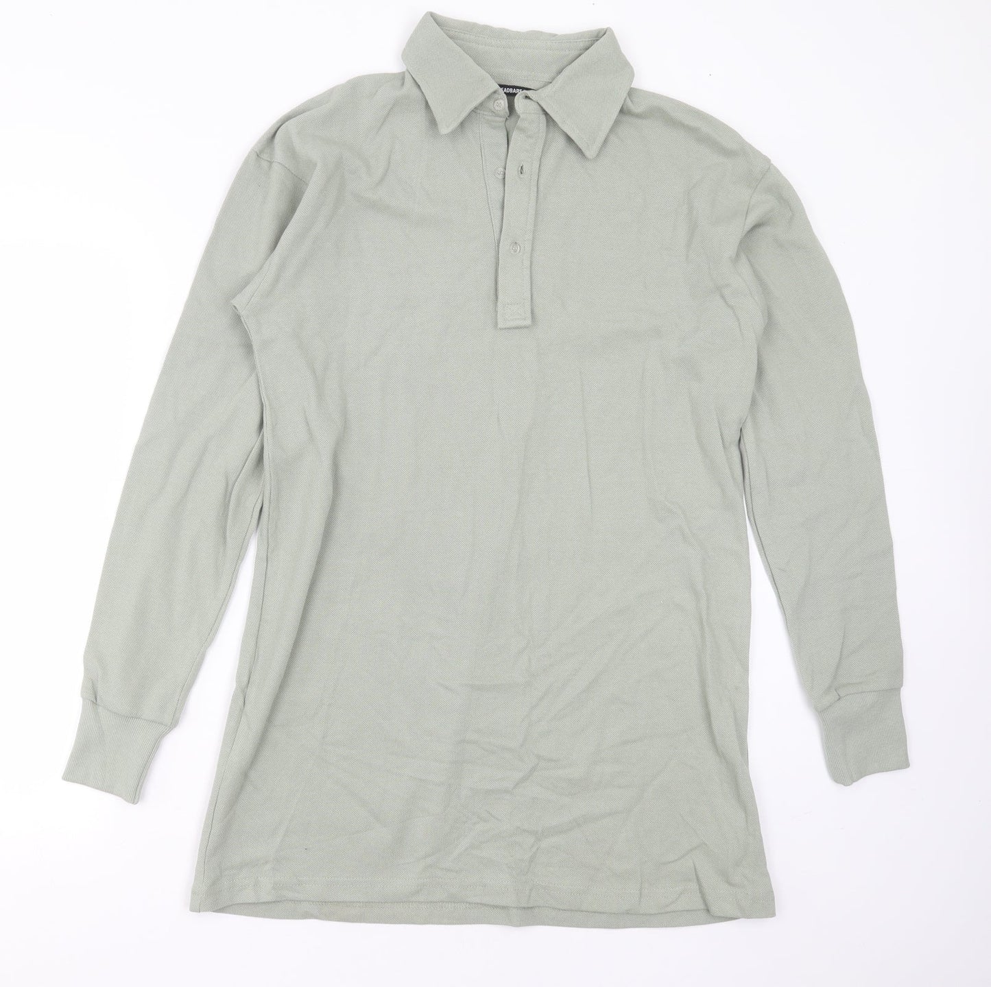 Womens UK Size 8 Threadbare Green Basic Polo