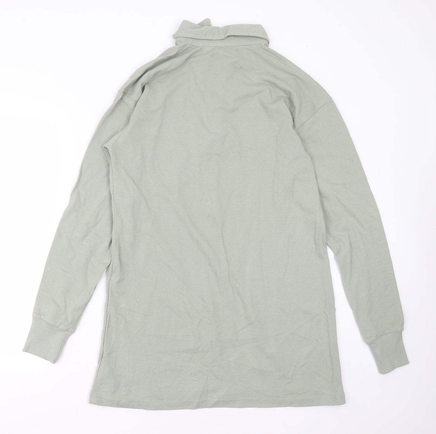 Womens UK Size 8 Threadbare Green Basic Polo