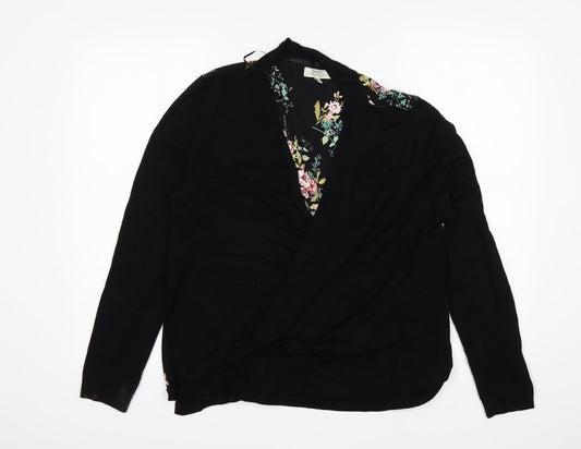 Womens UK Size 12 Papaya Multicoloured Cardigan Jumper