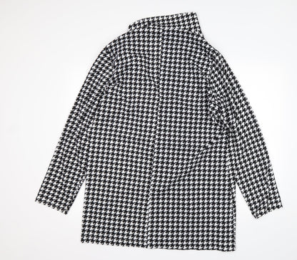 Shein  Womens Multicoloured Houndstooth  Jacket  Size XL