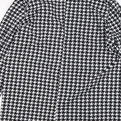 Shein  Womens Multicoloured Houndstooth  Jacket  Size XL