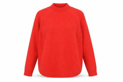 Womens UK Size 10 Warehouse Red Pullover Jumper