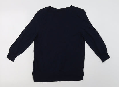 Womens UK Size 10 NEXT Blue Pullover Jumper