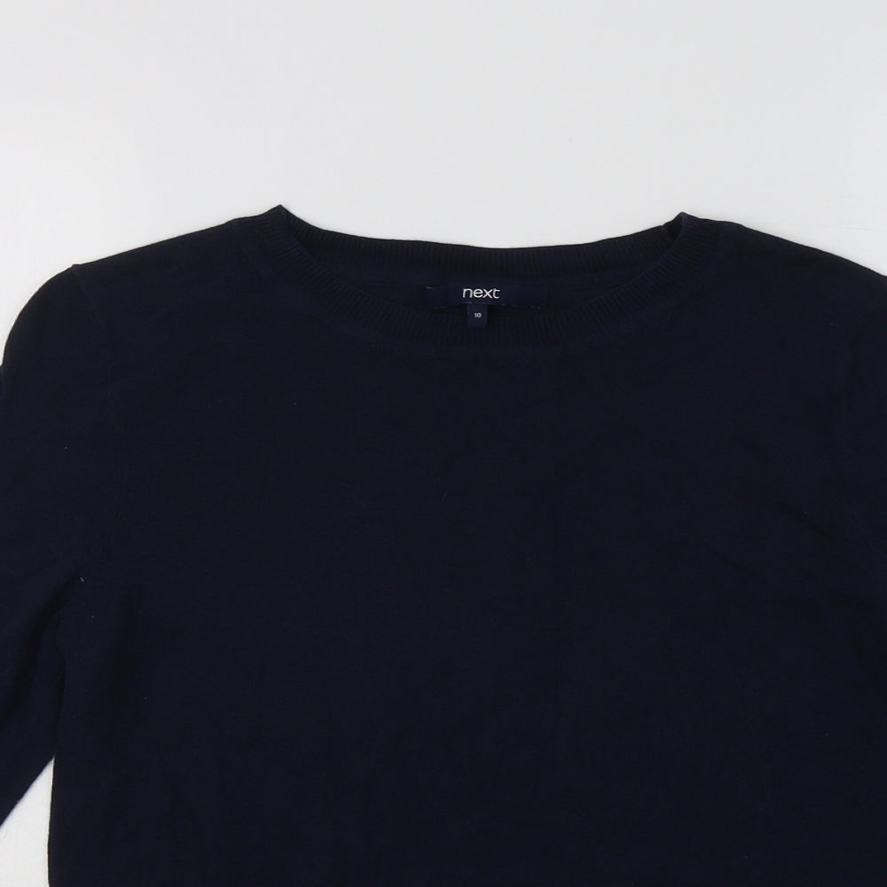 Womens UK Size 10 NEXT Blue Pullover Jumper
