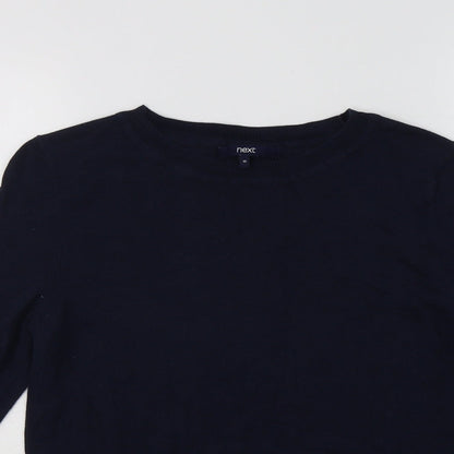 Womens UK Size 10 NEXT Blue Pullover Jumper