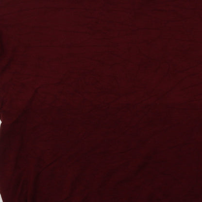 Primark Womens Purple Crew Neck  Viscose Pullover Jumper Size 12