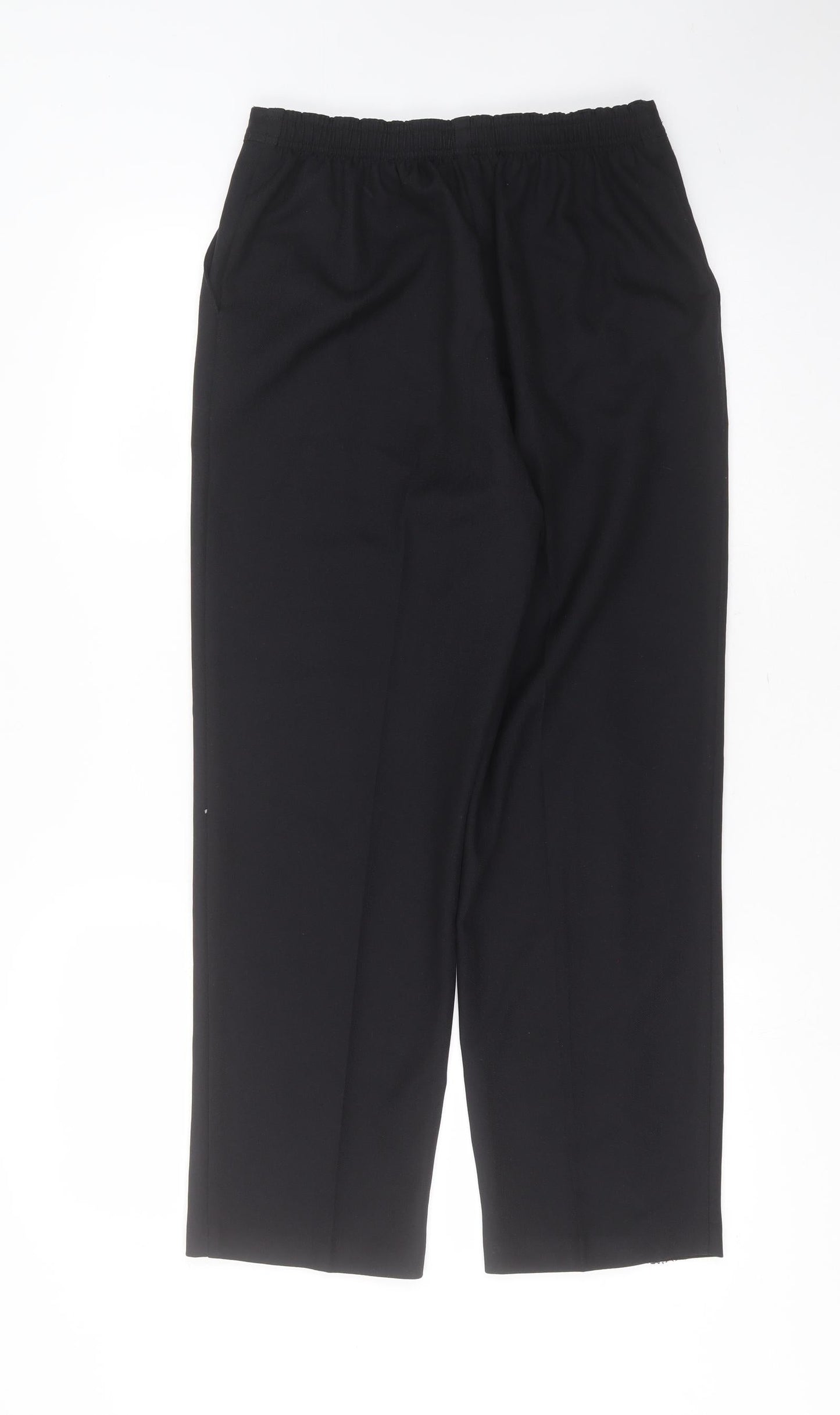 Womens UK Size 10 Soon Regular Fit  Black Trousers