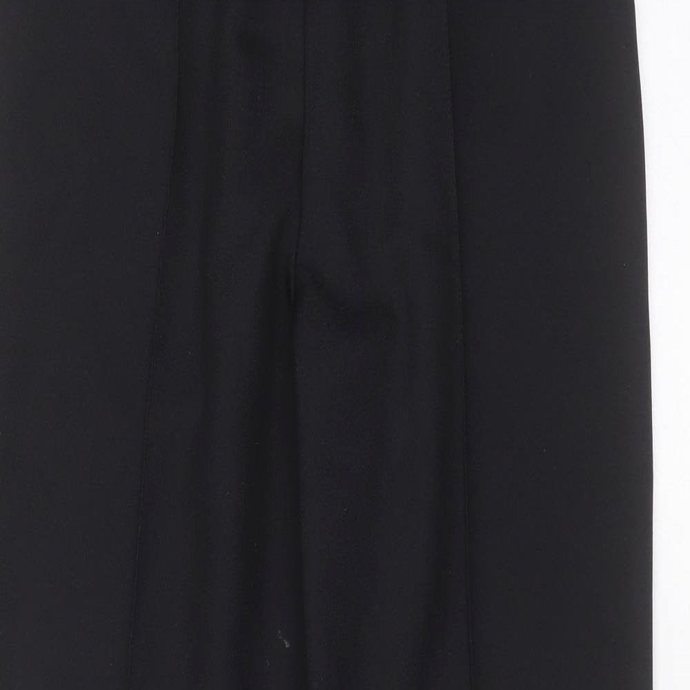 Womens UK Size 10 Soon Regular Fit  Black Trousers