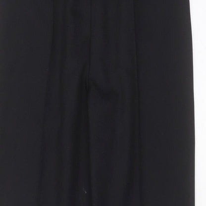 Womens UK Size 10 Soon Regular Fit  Black Trousers