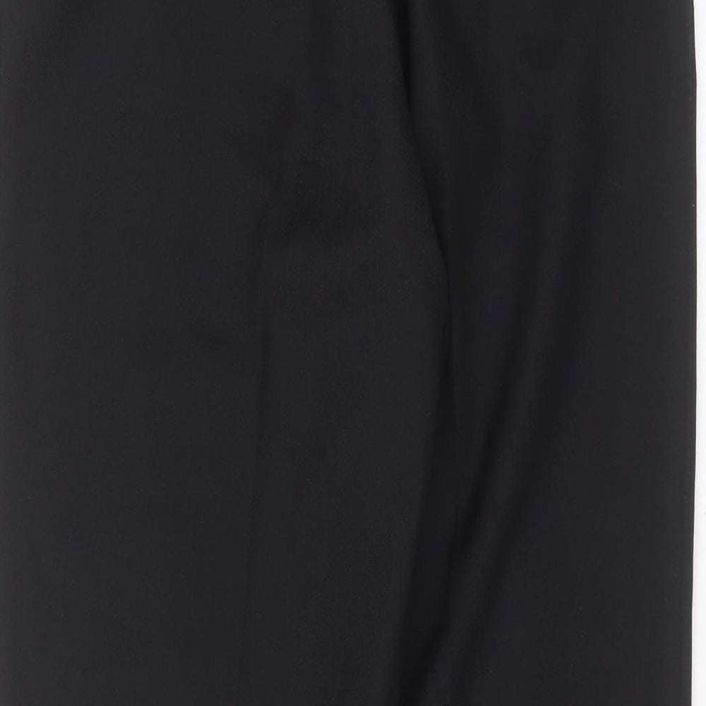 Womens UK Size 10 Soon Regular Fit  Black Trousers