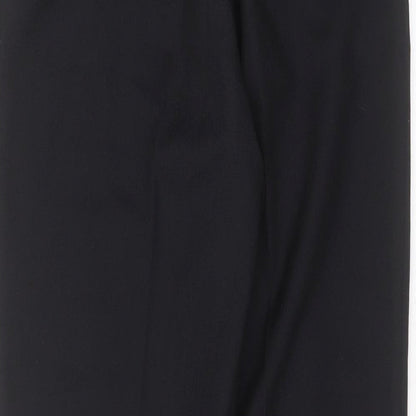 Womens UK Size 10 Soon Regular Fit  Black Trousers