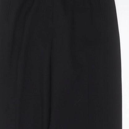 Womens UK Size 12 BHS Regular Fit  Black Trousers