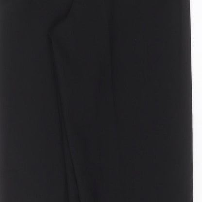 Womens UK Size 12 BHS Regular Fit  Black Trousers