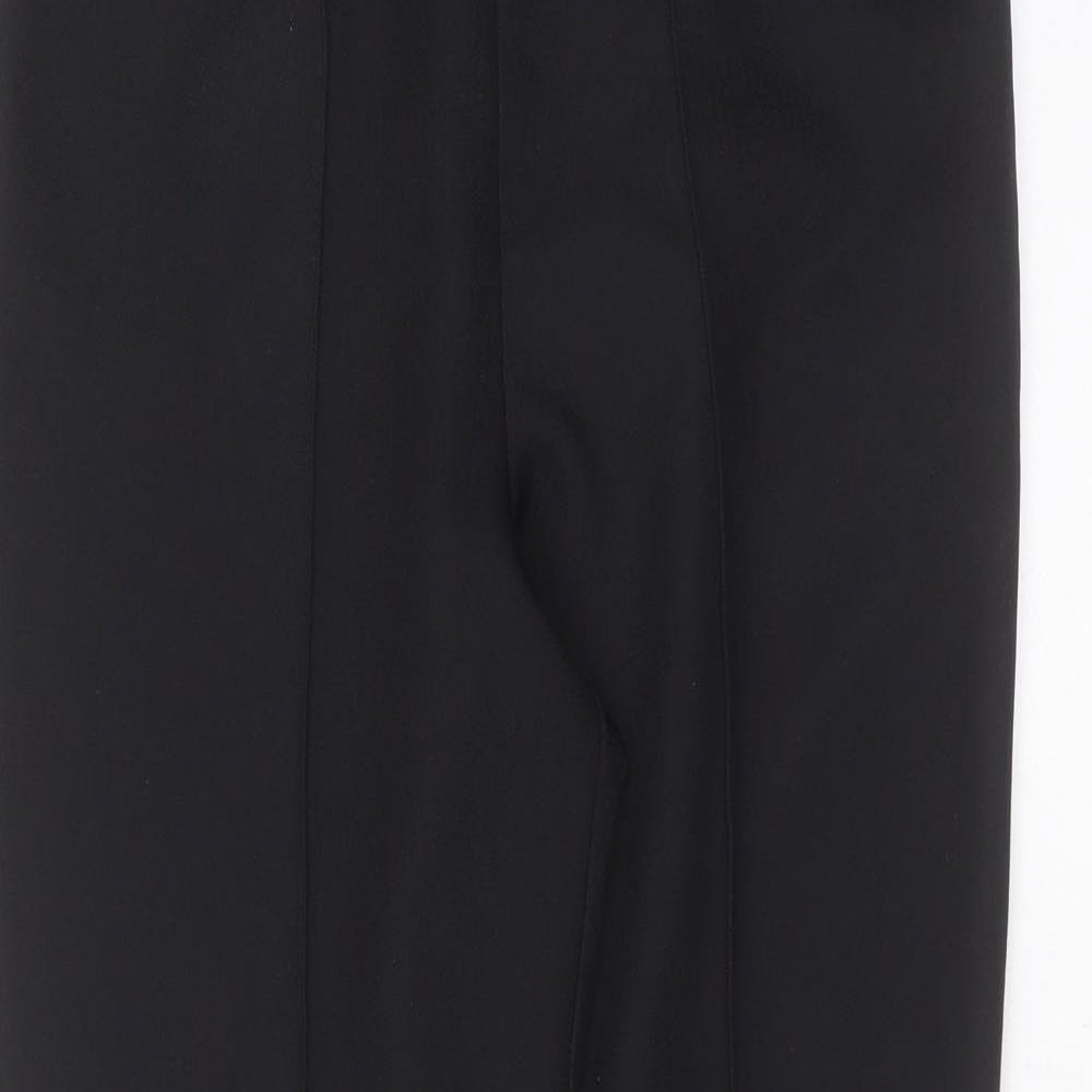Womens UK Size 10 Papaya Regular Fit  Black Trousers
