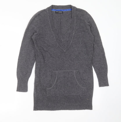 Womens UK Size 12 Marks and Spencer Grey Pullover Jumper