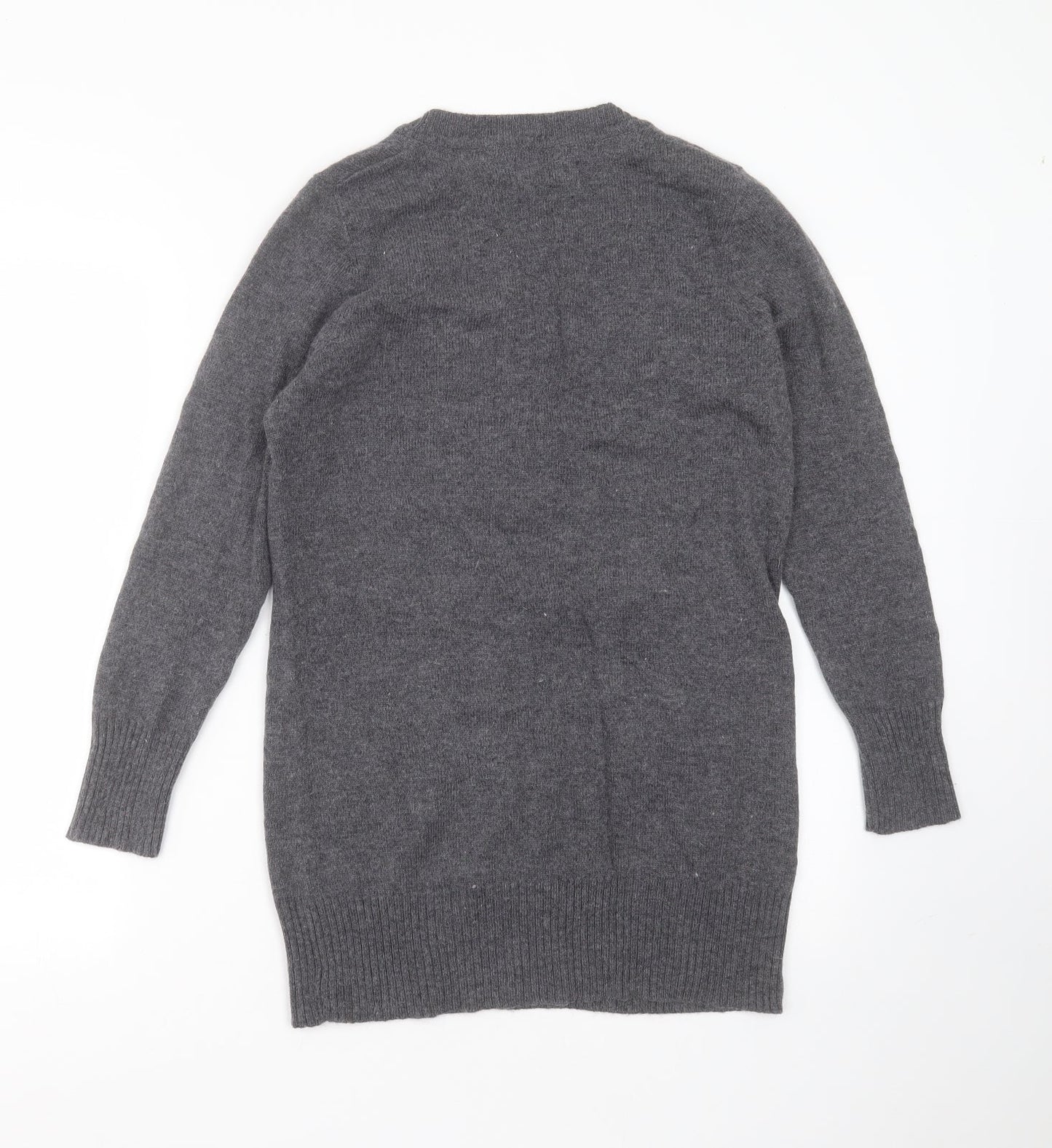 Womens UK Size 12 Marks and Spencer Grey Pullover Jumper
