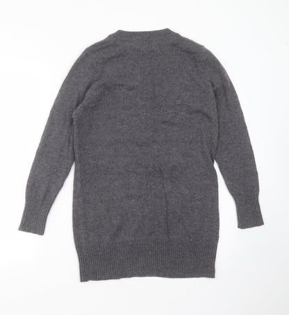 Womens UK Size 12 Marks and Spencer Grey Pullover Jumper