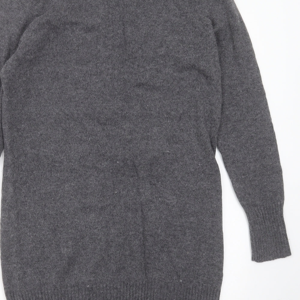 Womens UK Size 12 Marks and Spencer Grey Pullover Jumper