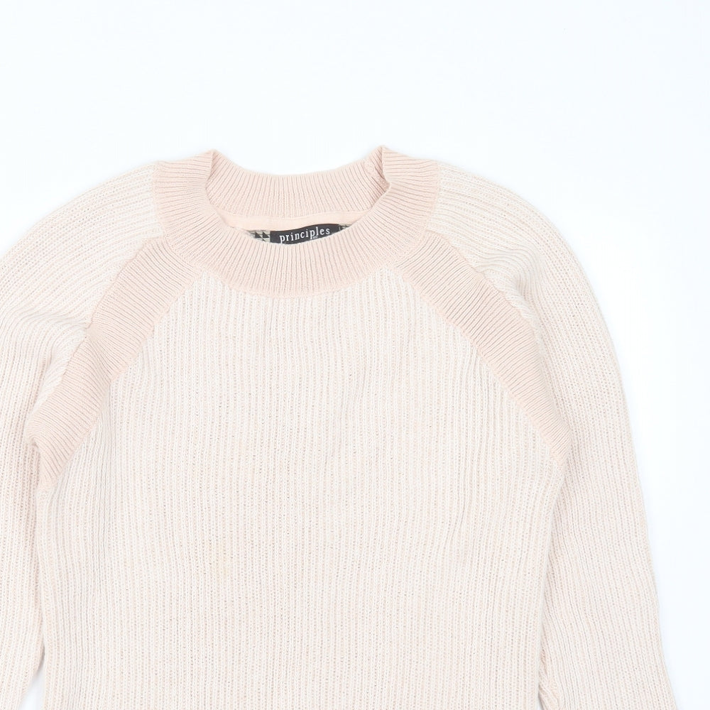 Womens UK Size 8 Principles Pink Pullover Jumper