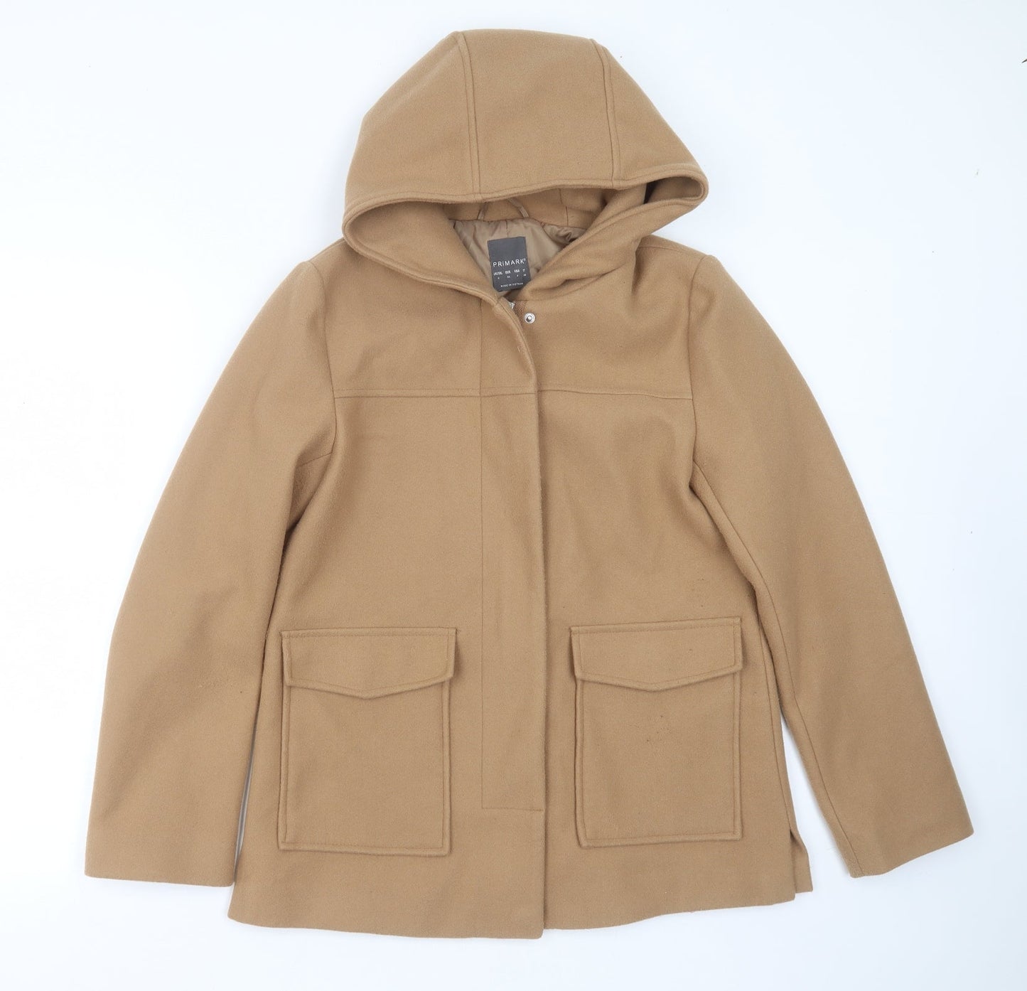 Primark Womens Beige   Jacket  Size 8  Zip