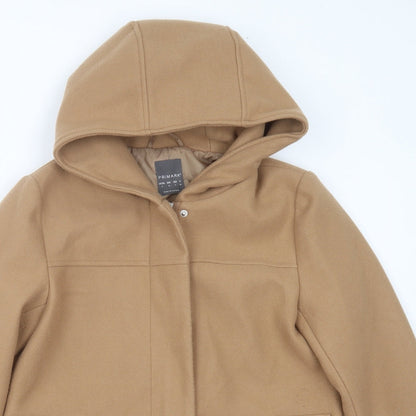 Primark Womens Beige   Jacket  Size 8  Zip