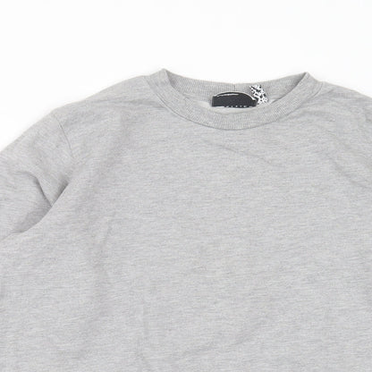 Womens UK Size 8 ASOS Grey Pullover Sweatshirt