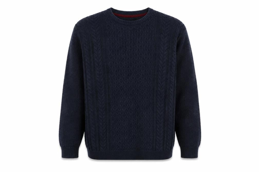 Mens UK Size L F&F Blue Pullover Sweatshirt