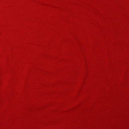 Mens UK Size L casual classics Red  T-Shirt