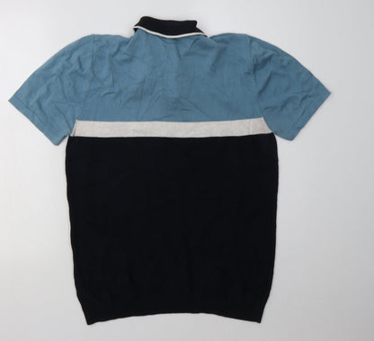 Mens UK Size M NEXT Blue Pullover Sweatshirt