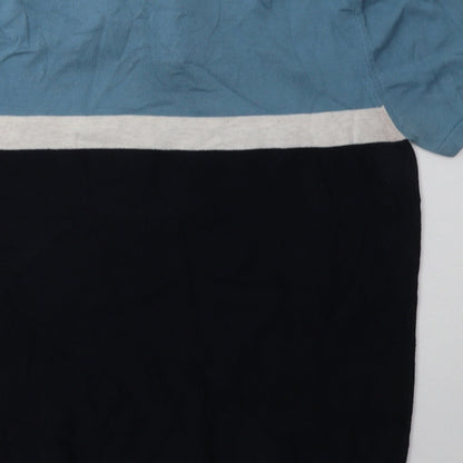 Mens UK Size M NEXT Blue Pullover Sweatshirt