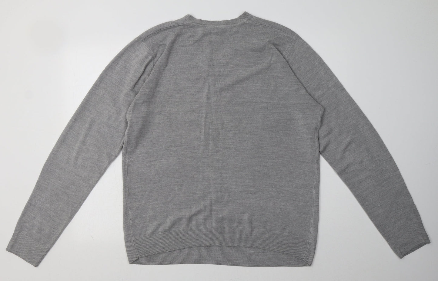 Mens UK Size L Burton Grey Pullover Sweatshirt