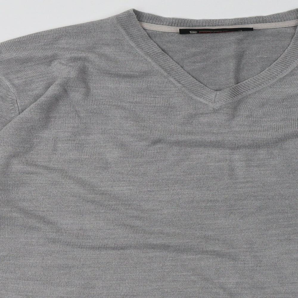 Mens UK Size L Burton Grey Pullover Sweatshirt