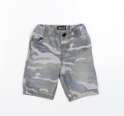 DENIM CO Boys Multicoloured Camouflage Cotton  Jeans Size 12-18 Months