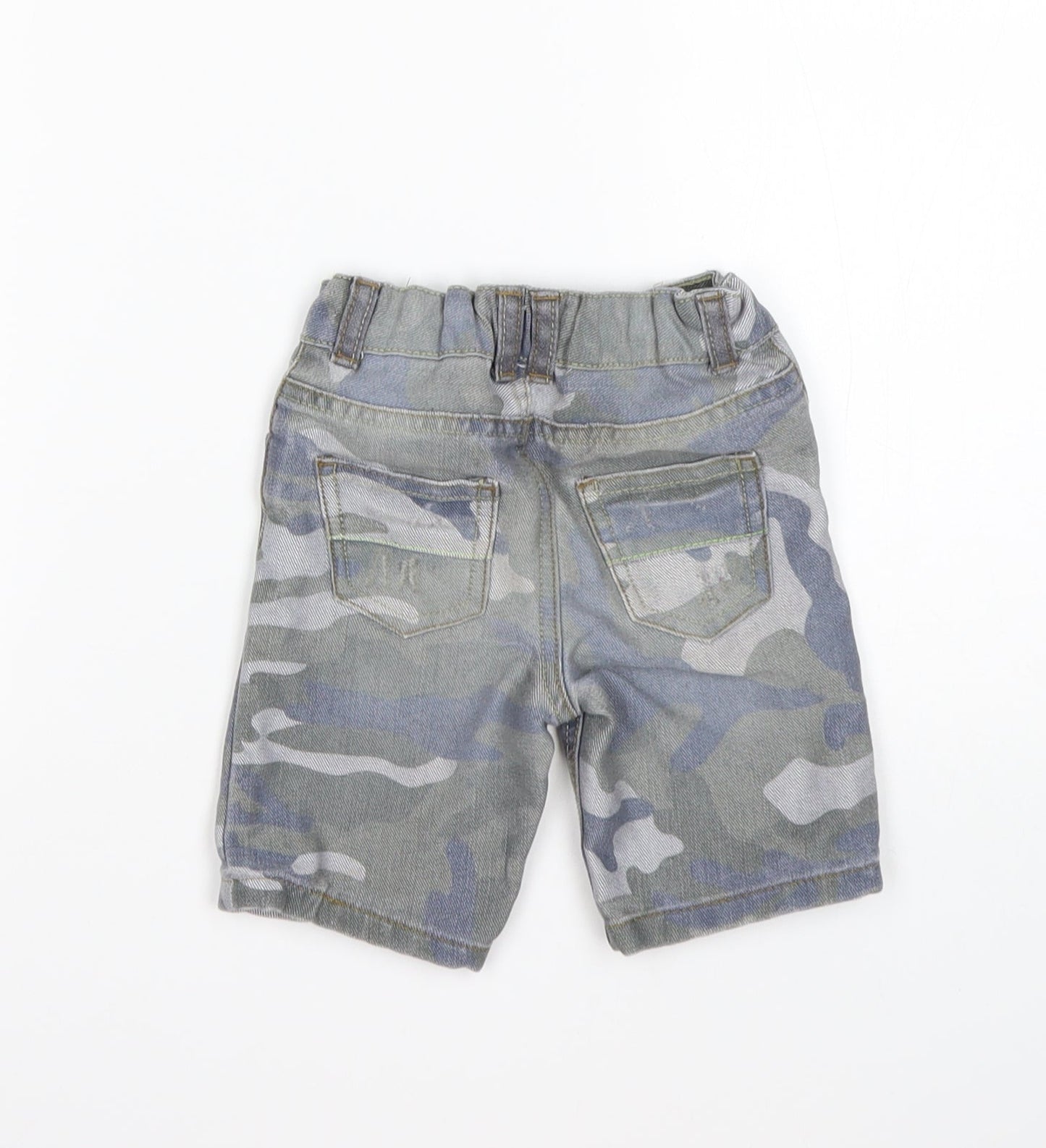 DENIM CO Boys Multicoloured Camouflage Cotton  Jeans Size 12-18 Months