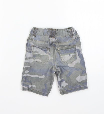 DENIM CO Boys Multicoloured Camouflage Cotton  Jeans Size 12-18 Months