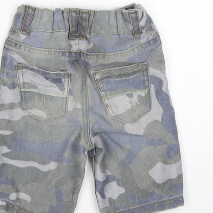 DENIM CO Boys Multicoloured Camouflage Cotton  Jeans Size 12-18 Months